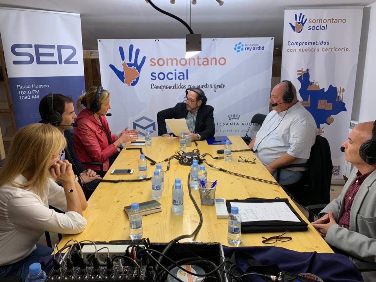 Somontano Social, escenario del Hoy por Hoy de Radio Huesca para hablar de Economía Social