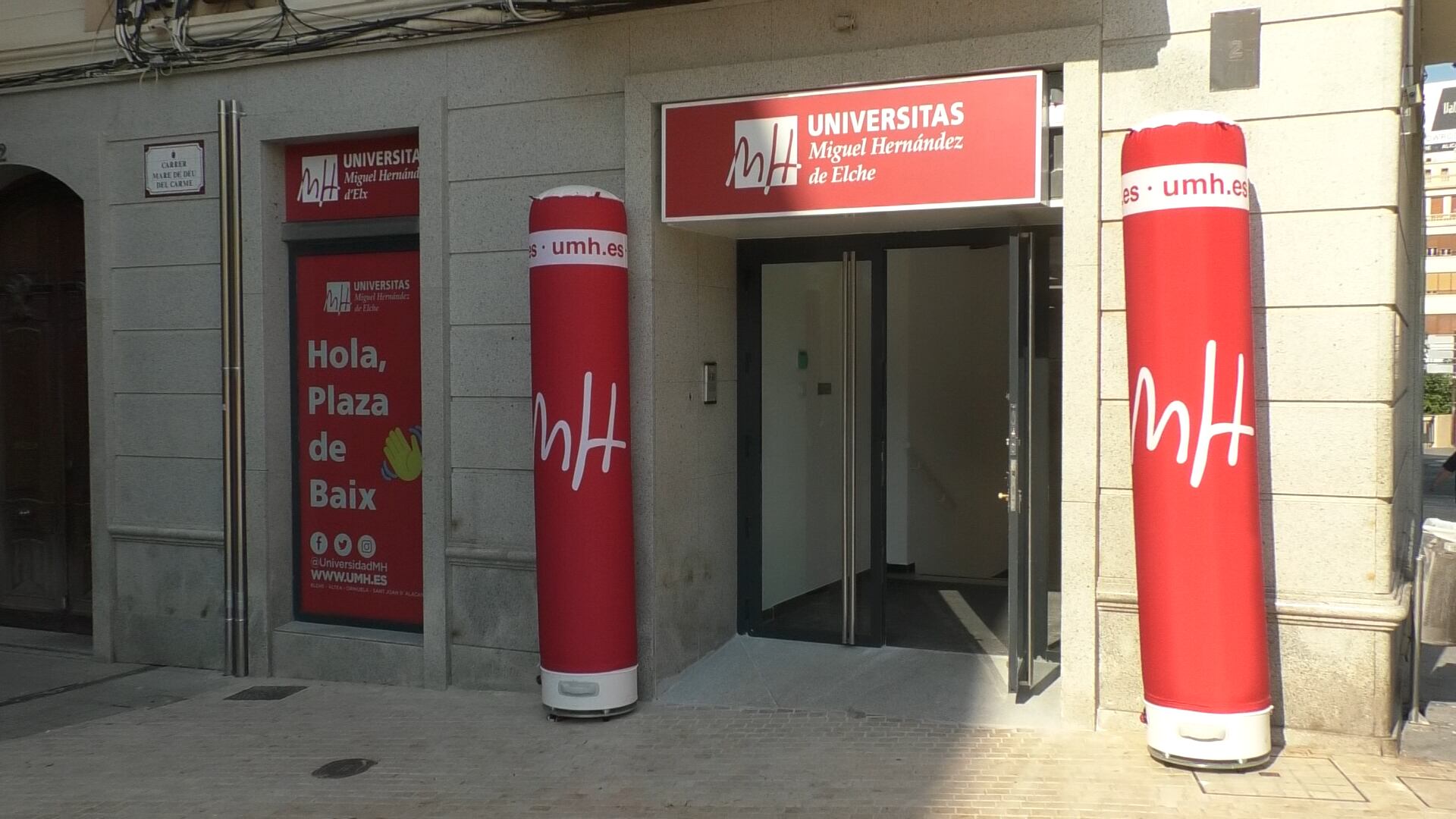 La nueva sede de la UMH en la Plaça de Baix
