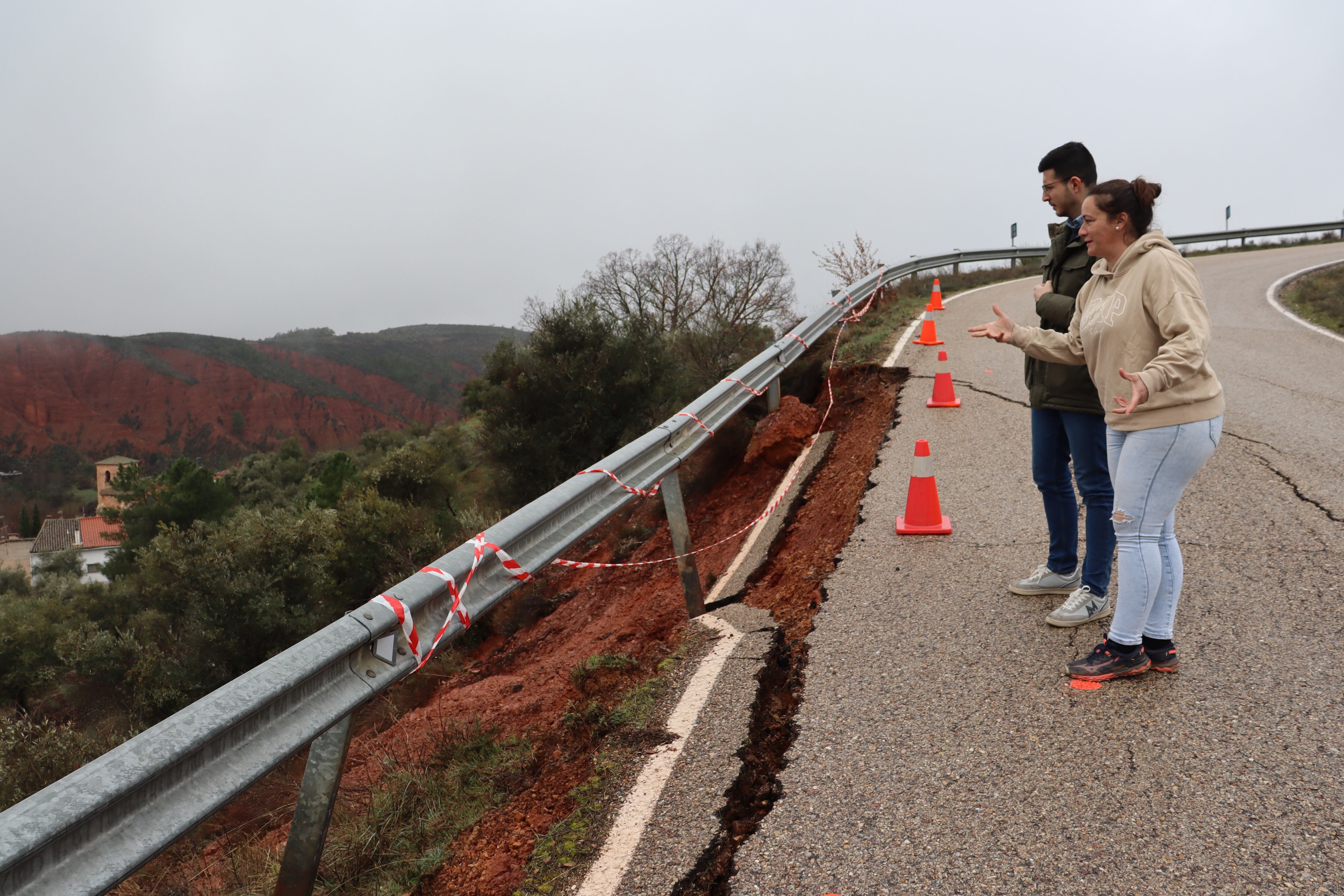 Alcaldesa y portavoz popular en la zona hundida
