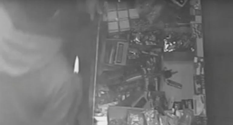 Imagen de las cámaras de seguridad del establecimiento