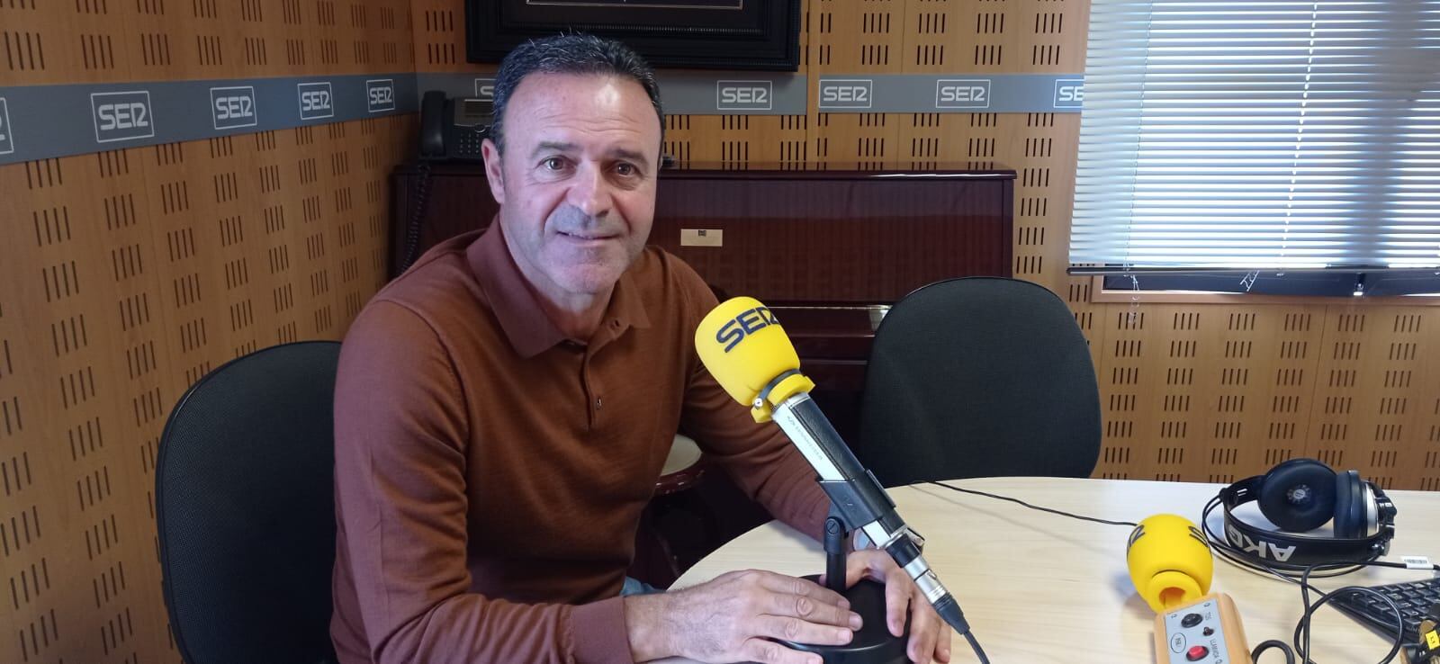 José María Salmerón, entrenador del CD Badajoz, en Ser Deportivos Extremadura.