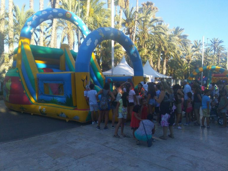 Imagen de la fiesta infantil de la Federación Gestora