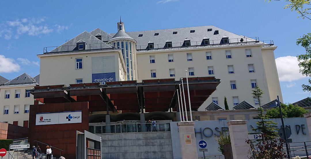 Fachada del Hospital Virgen de la Concha