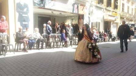 Neus Suárez, Fallera Mayor Infantil de Dénia.