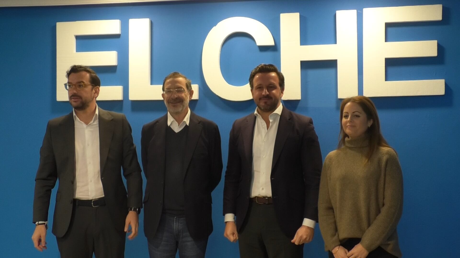 Equipo de campaña del PP Elche
