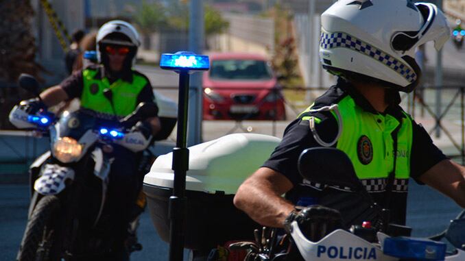 Agentes de la Policía Local de La Línea