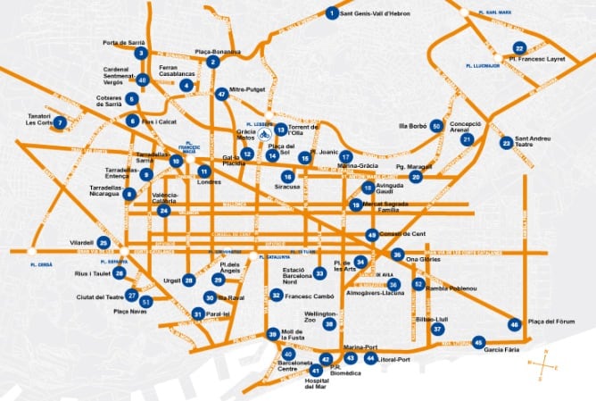 La xarxa d&#039;aparcaments municipals de Barcelona