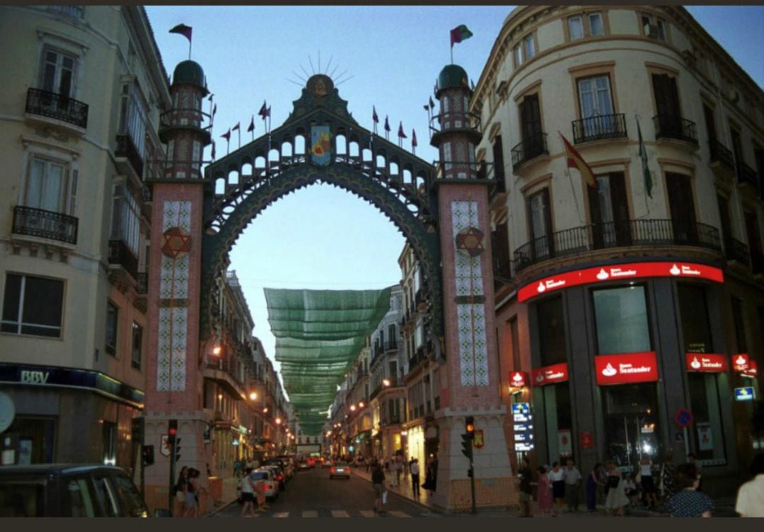 Portada de calle Larios hasta 1999