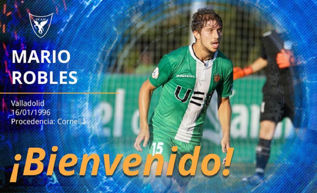 Cartel de presentación de Mario Robles