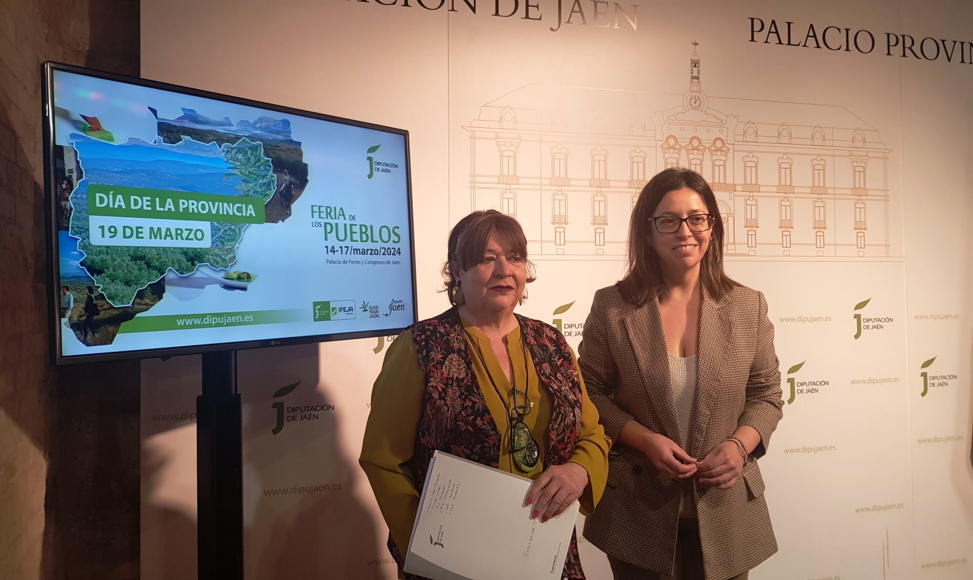 Presentación de la IX Feria de los Pueblos en Jaén