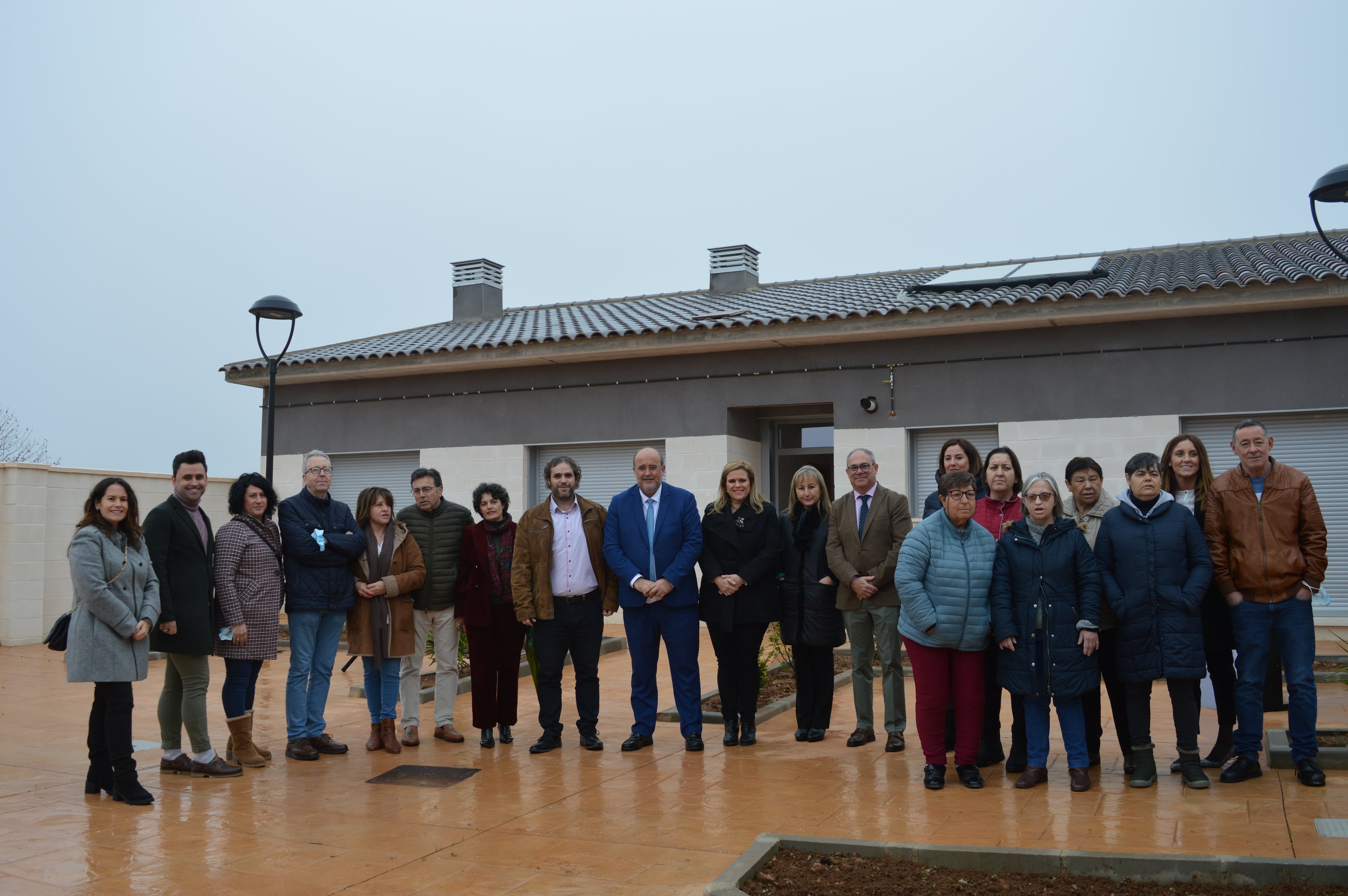 Inauguración de la vivienda para personas con discapacidad intelectual en Mota del Cuervo