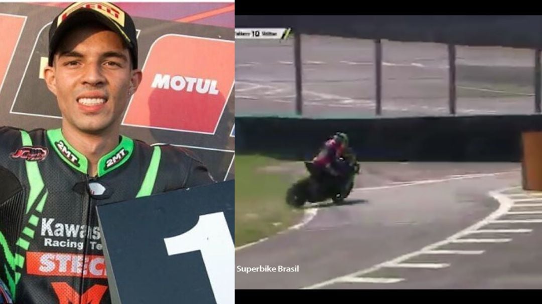 El brasileño corría el SuperBike en el circuito de Interlagos