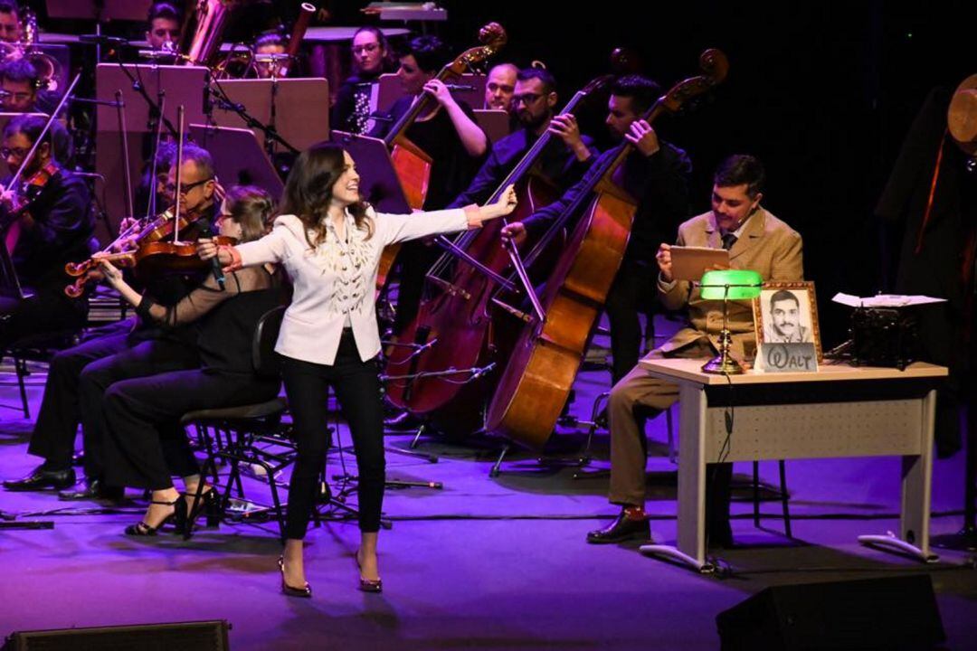 Concierto en Familia &#039;María Parrado y la magia de Disney&#039;, celebrado el año pasado en el Auditorio Víctor Villegas de Murcia