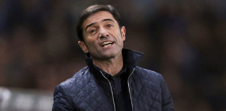 El entrenador del Villarreal Marcelino Garcia.