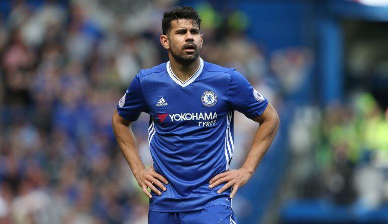 Diego Costa, durante un encuentro con el Chelsea en la pasada temporada
