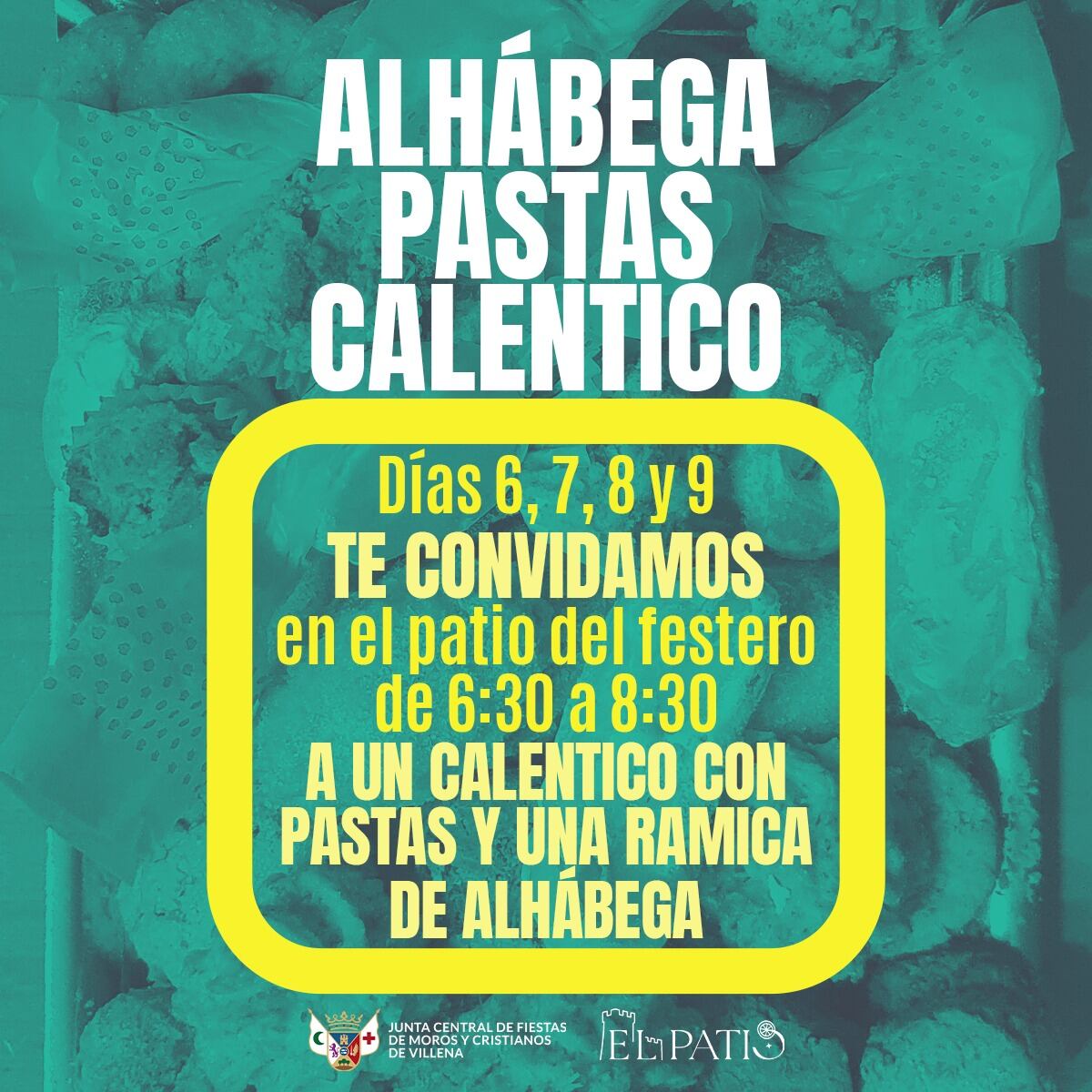 Cartel para animar las dianas