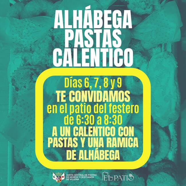 Cartel para animar las dianas