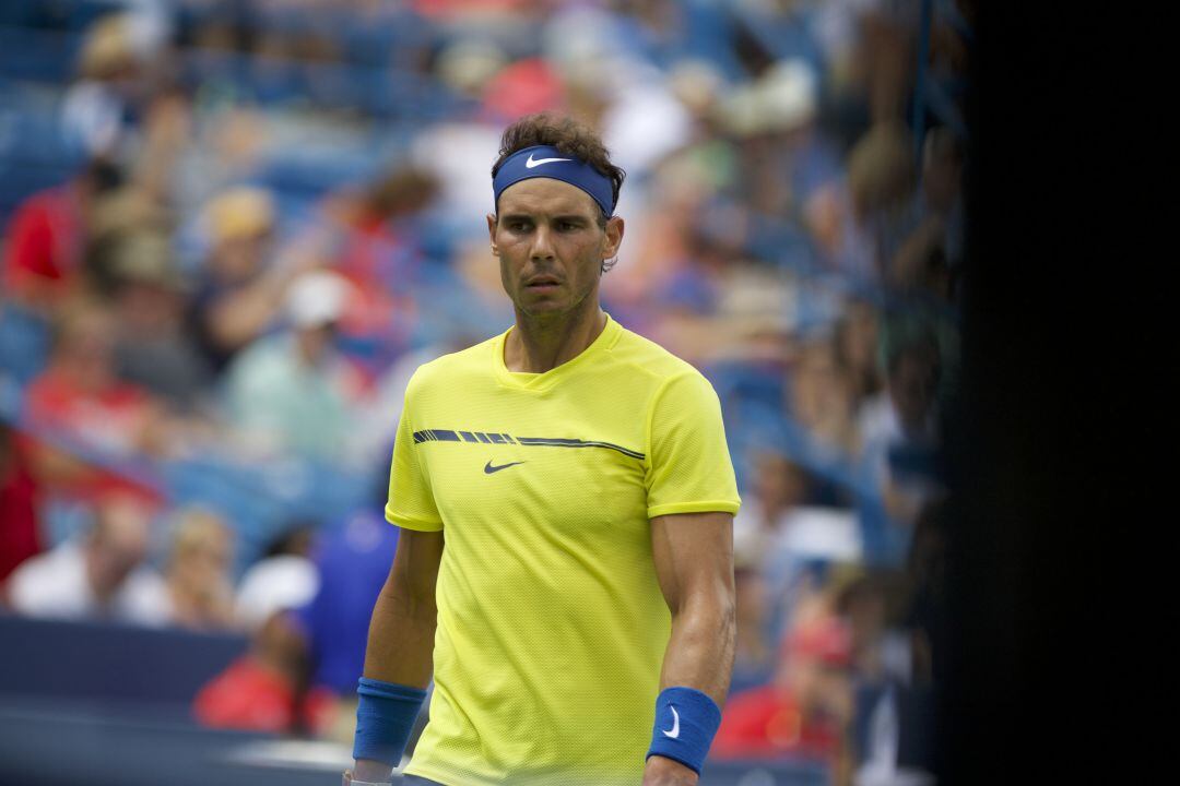 Rafa Nadal en el Masters de Cincinnati 2020