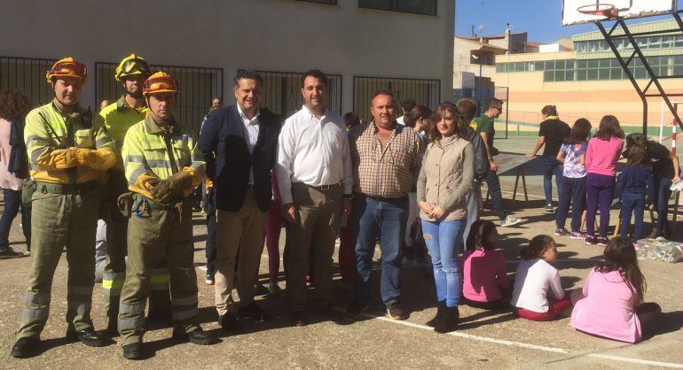 El director de Agricultura junto a los formadores en esta jornada