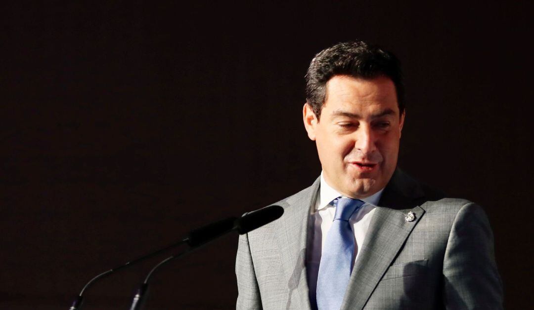 El presidente andaluz, Juanma Moreno