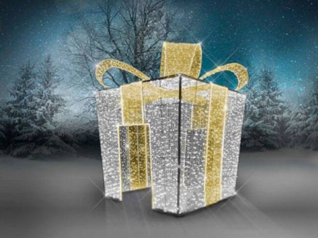 en Valdefierro, en la Plaza Armonía, se instalará una caja de regalo