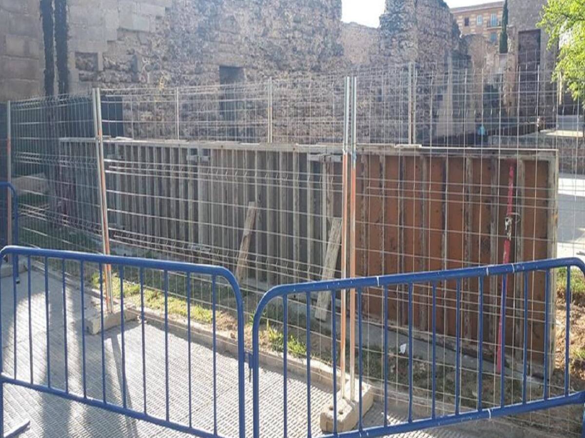 Piden la paralización de unas obras patrimoniales en la Ronda Sur
