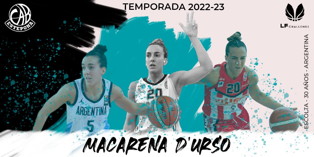 Anuncio del fichaje de Macarena D'Urso