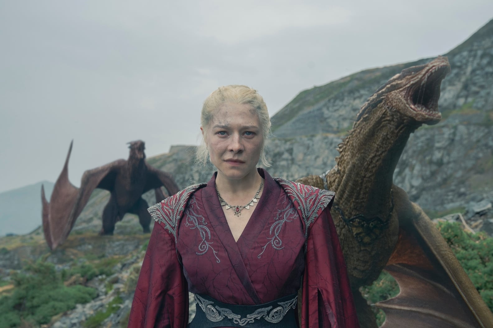 Rhaenyra Targaryen durante la segunda temporada.