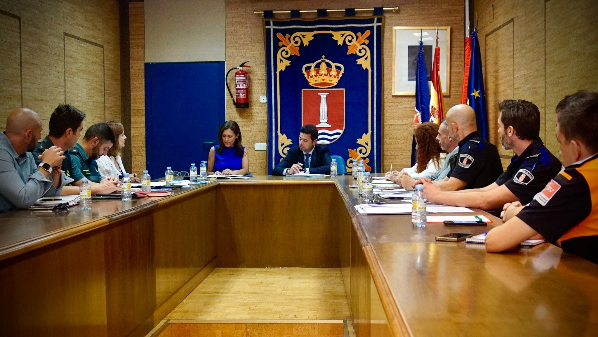 La Junta Local de Seguridad de Humanes ha abordado los dispositivos policiales de cara a las fiestas