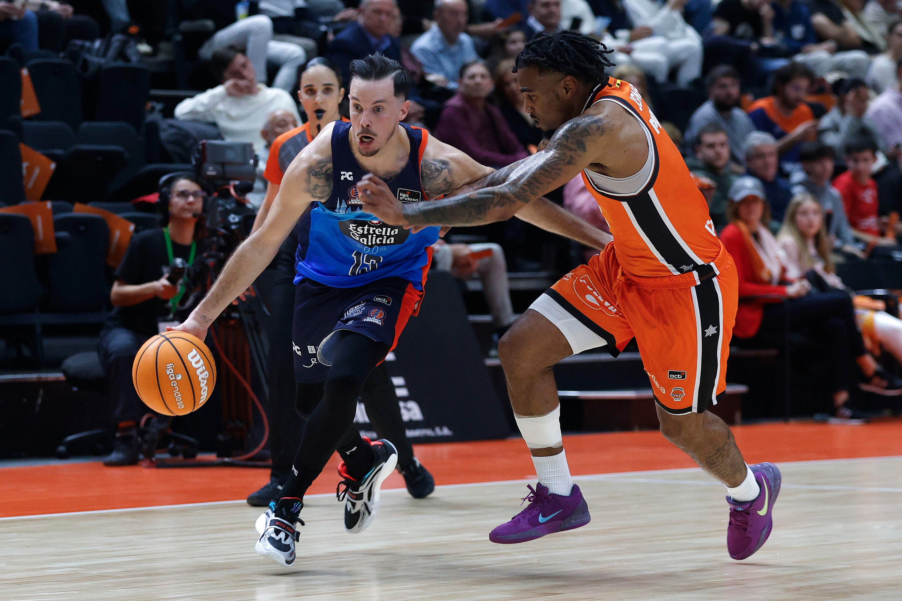 Thomas Heurtel en su último partido con el Leyma