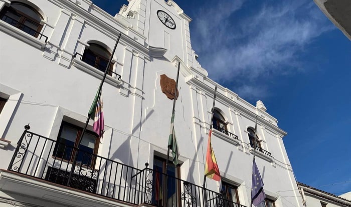 Fachada del Ayuntamiento de Jimena de la Frontera