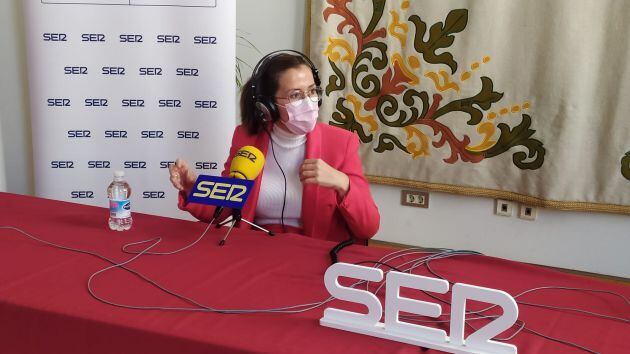 Ana Belén Castejón, alcaldesa de Cartagena, en los micrófonos de Hoy por Hoy Región de Murcia