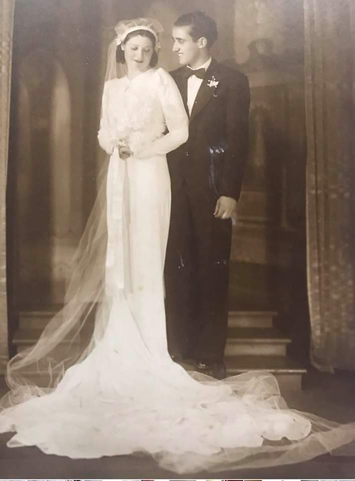 Boda de Blas Beamonte, emigrante de Ágreda, en Argentina