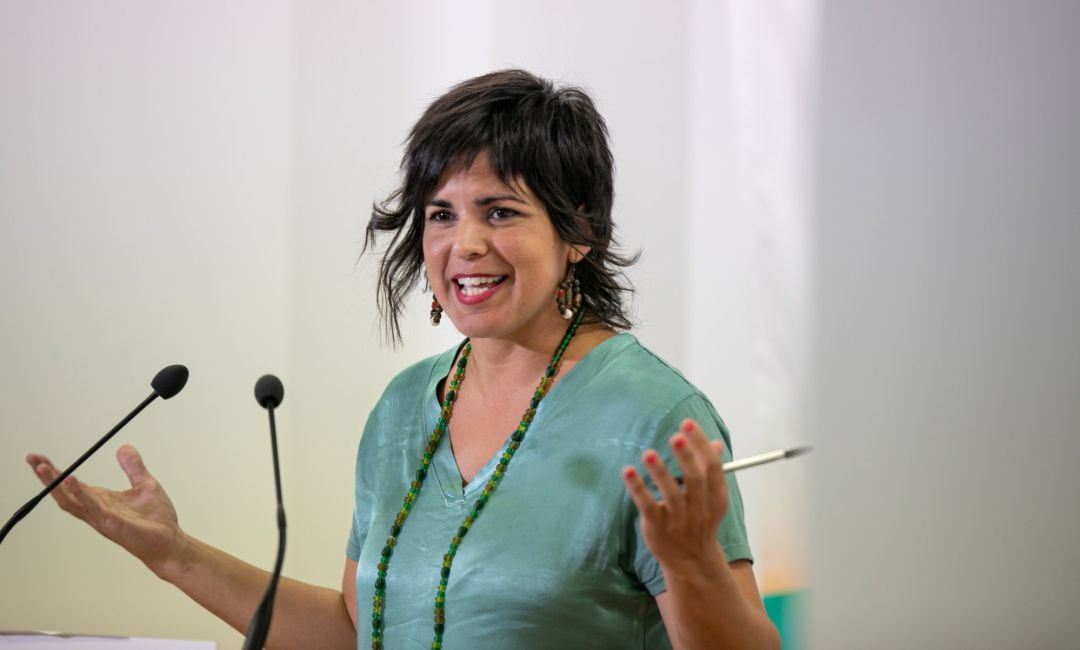 Teresa Rodríguez, coordinadora de Podemos Andalucía