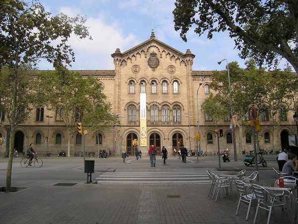 L&#039;edifici de rectorat de la Universitat de Barcelona