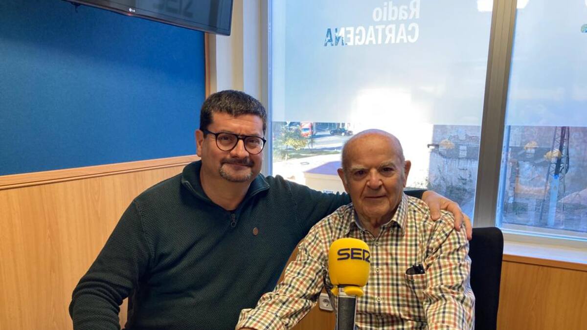 Pedro Castaño y José Ibarra, en Hoy por hoy Cartagena