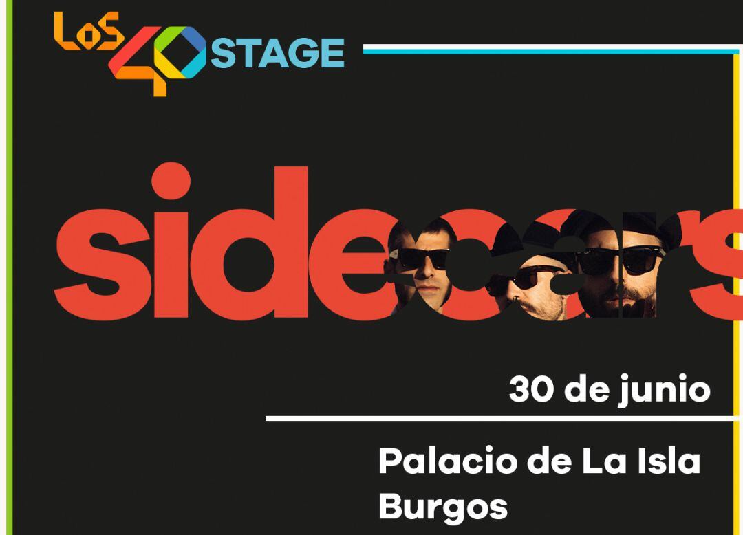 &#039;Los40 Stage&#039; con Sidecars y &#039;Escenario Dial&#039; con Conchita, parte de la programación alternativa de fiestas del Ayuntamiento de Burgos