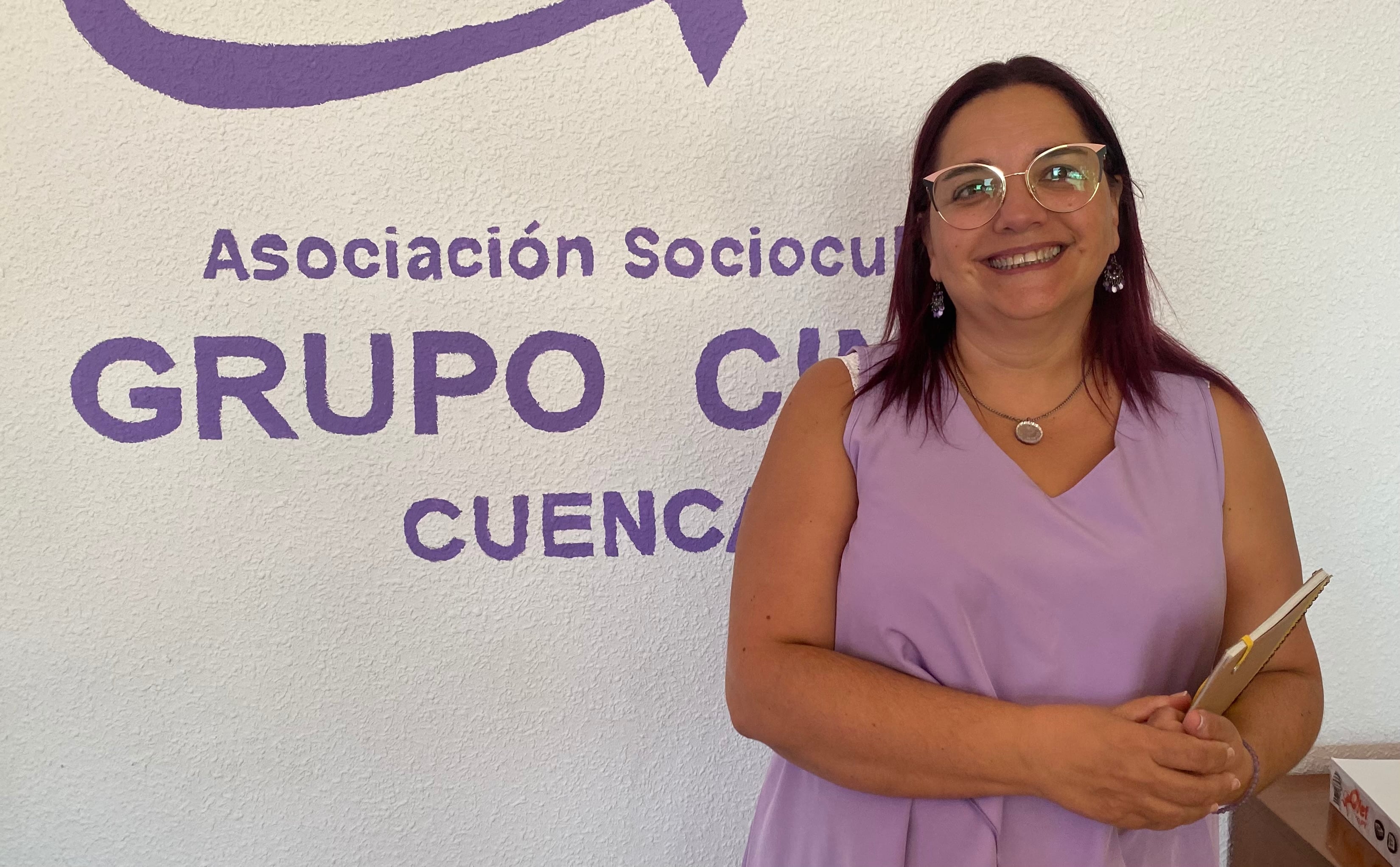 Nieves Martínez Valero, trabajadora social y coordinadora de programas de Grupo Cinco.