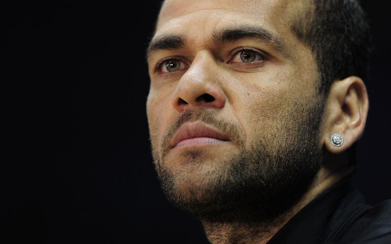 Primer plano de Dani Alves