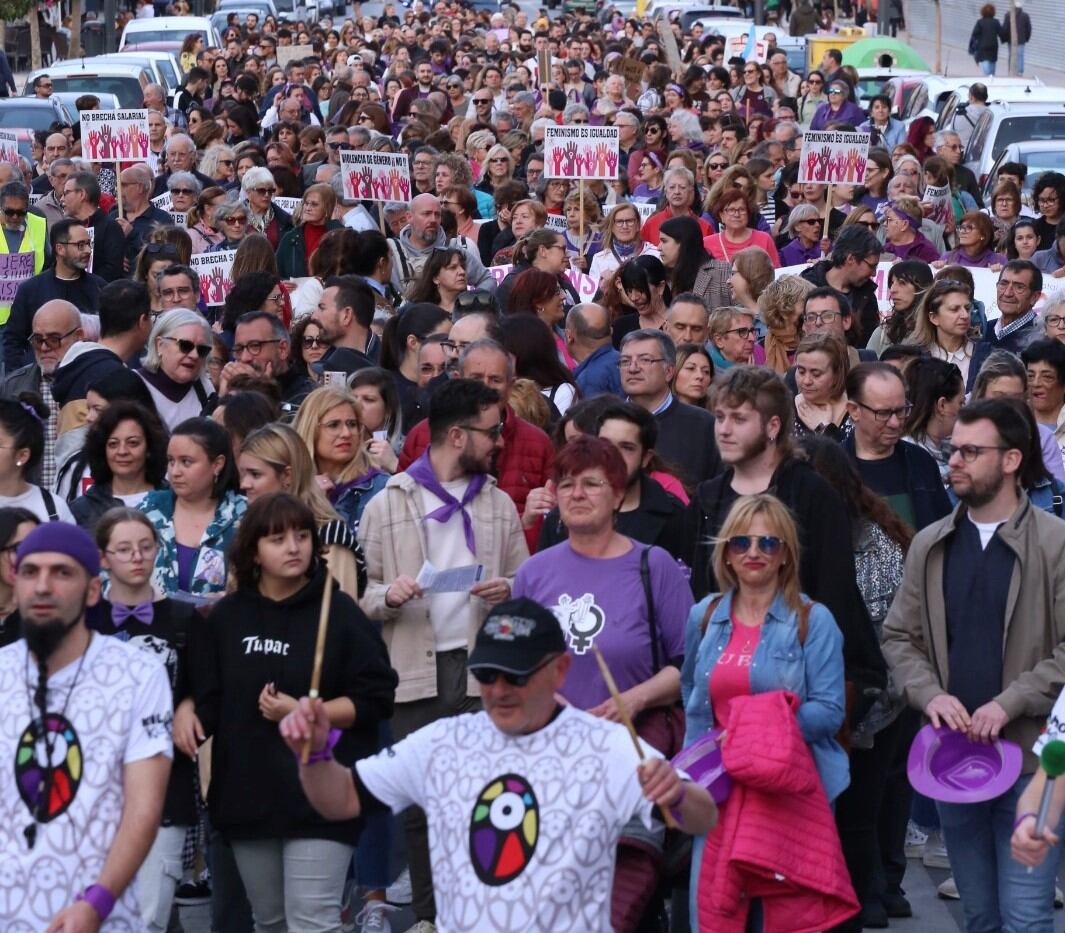 Manifestación en Elda-Petrer