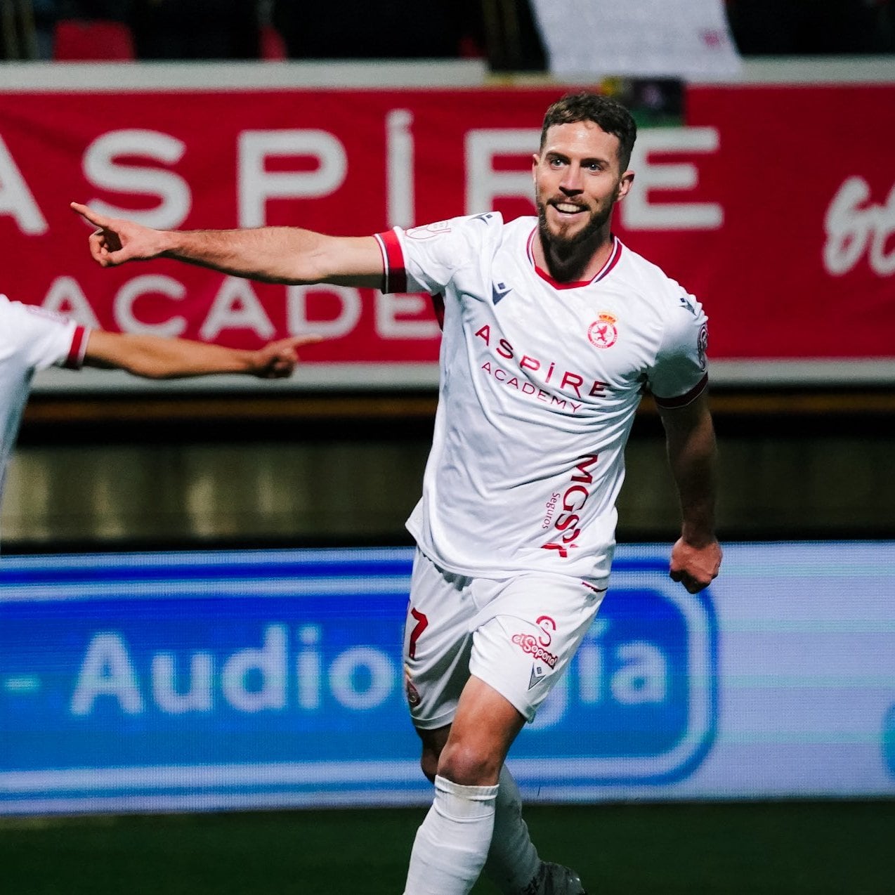 4 goles y 5 asistencias para Calero este curso.