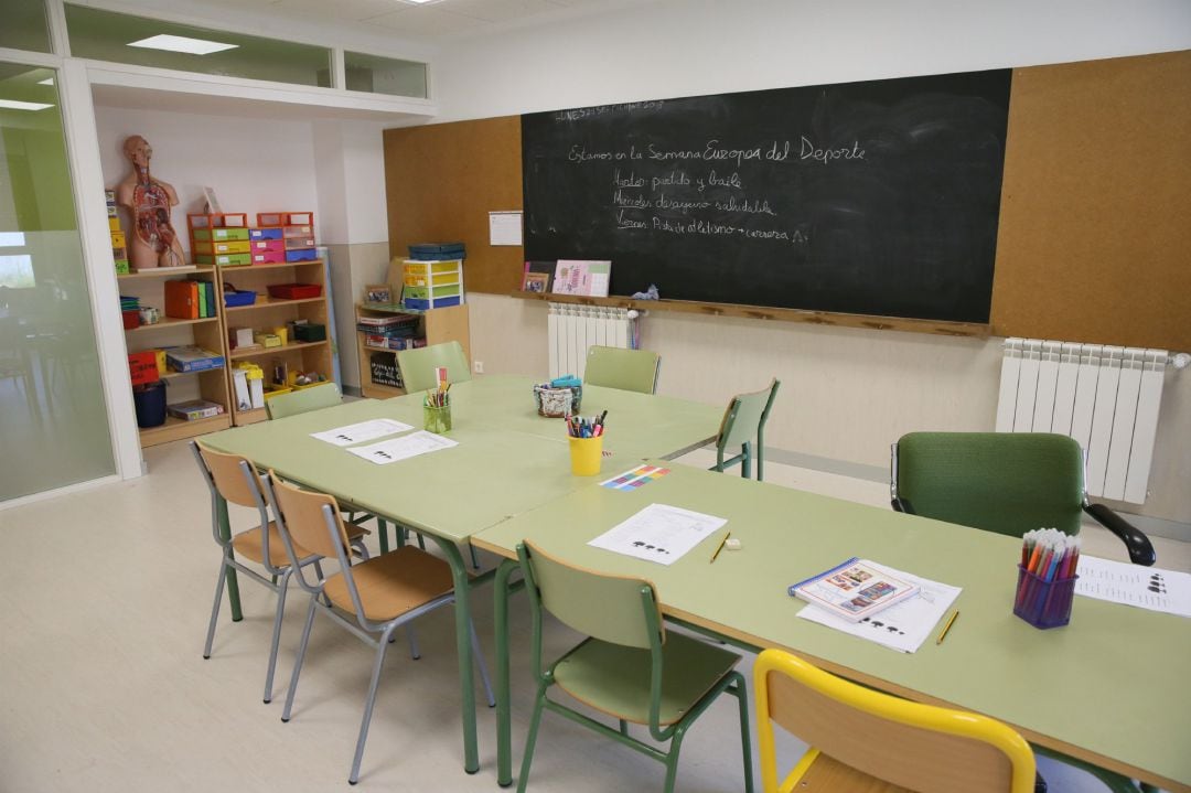 Colegio, clase, aula, infantil, escolar