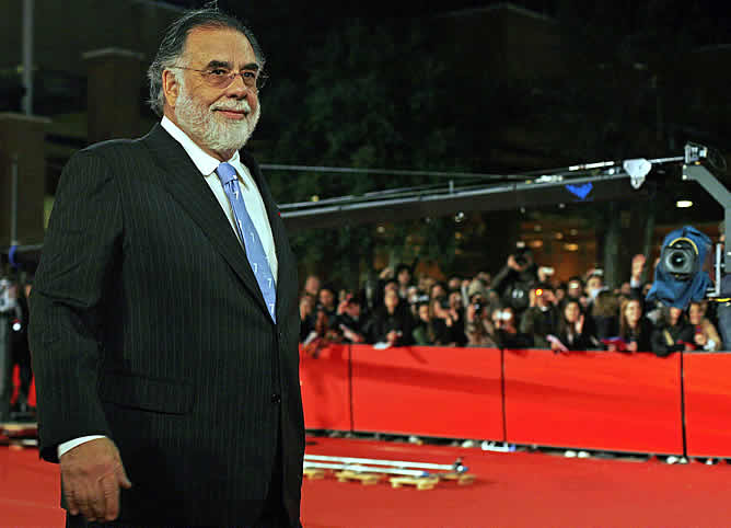 Francis Ford Coppola en la presentación de su nueva película en el Festival de Cine de Roma