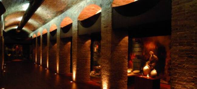 Vista interior del Museu de Prehistòria de València