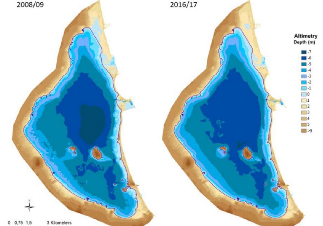 Bathymetry Time Series Using High Spatial Resolution Satellite Images