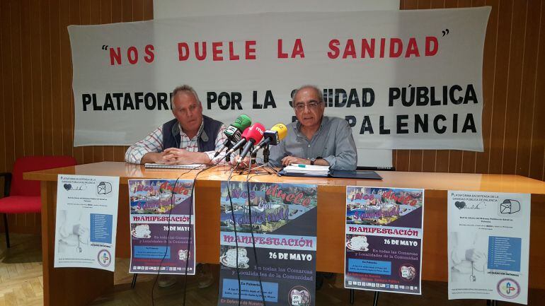 Presentación de las movilizaciones en defensa de la Sanidad Pública en Palencia