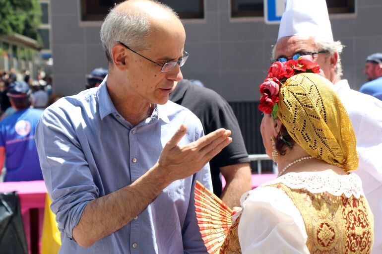 El Cap de Govern, Toni Martí, durant la celebració dels 40 anys d'Escaldes-Engordany, on va fer les declaracions ahir