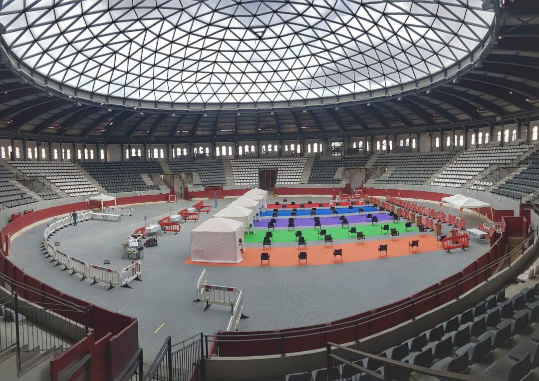Interior de la plaza de toros
