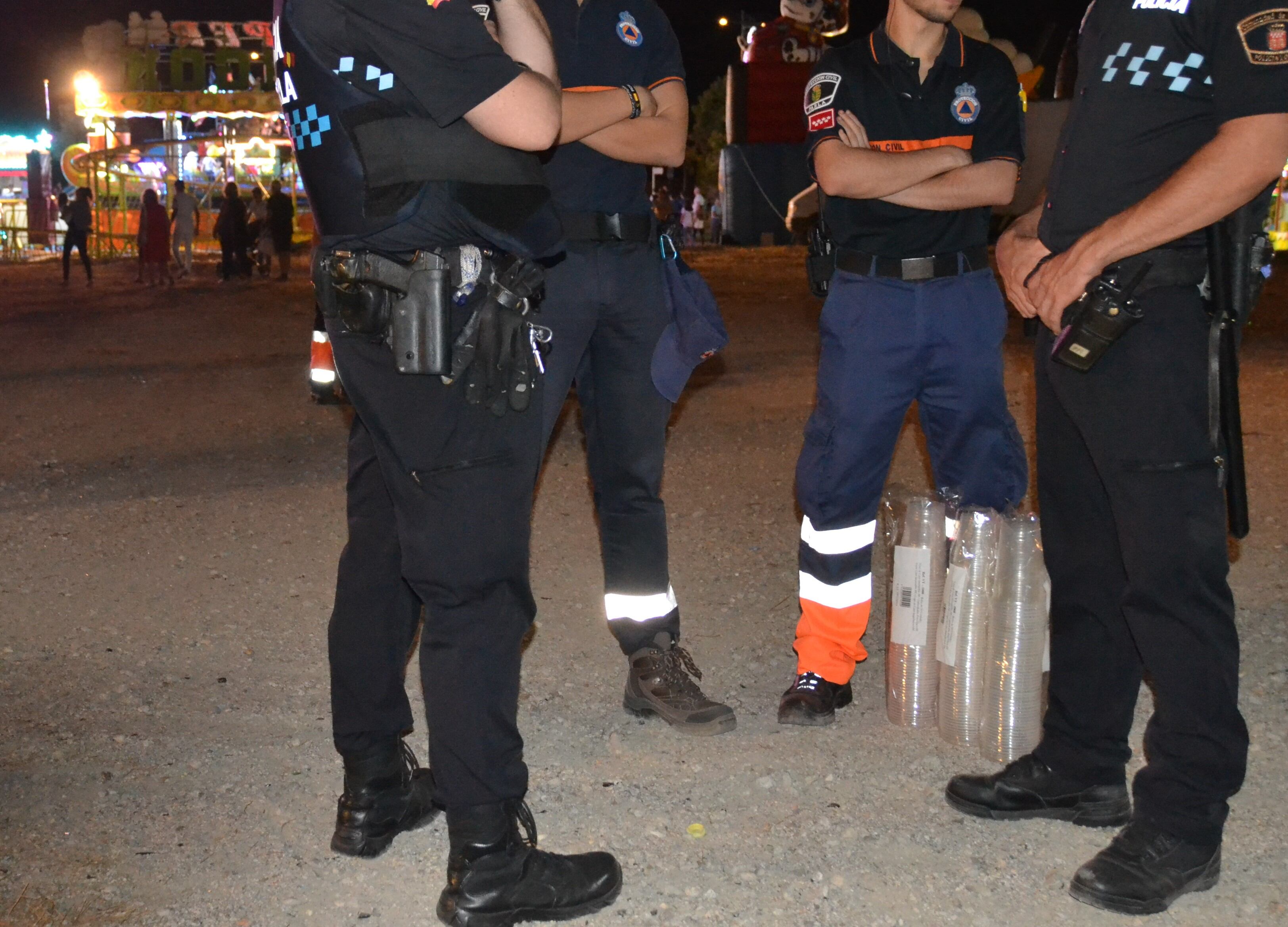 El dispositivo de seguridad en las fiestas de Parla incluye drones y controles de acceso