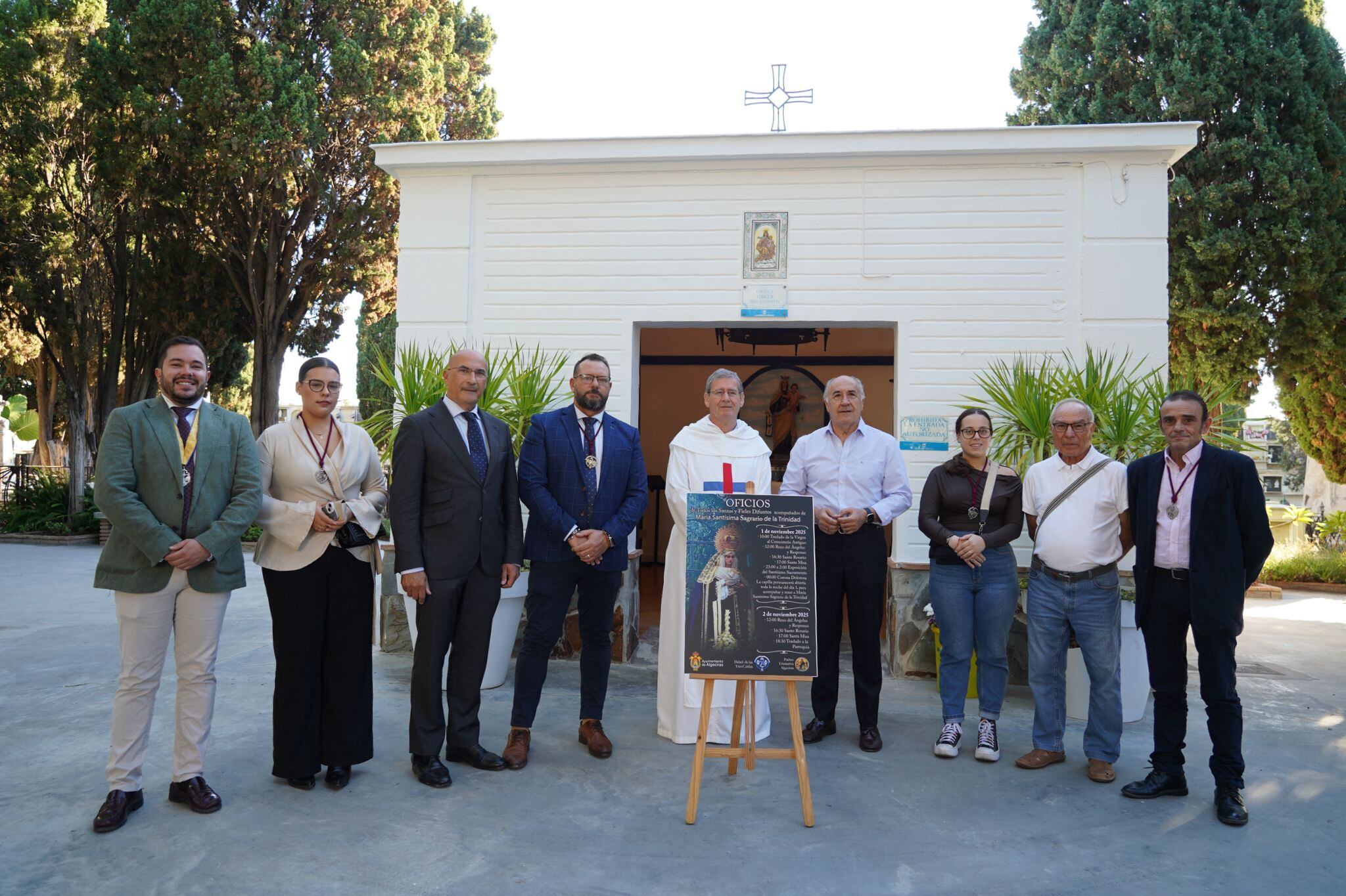 Acto por el Día de los Cementerios en Algeciras